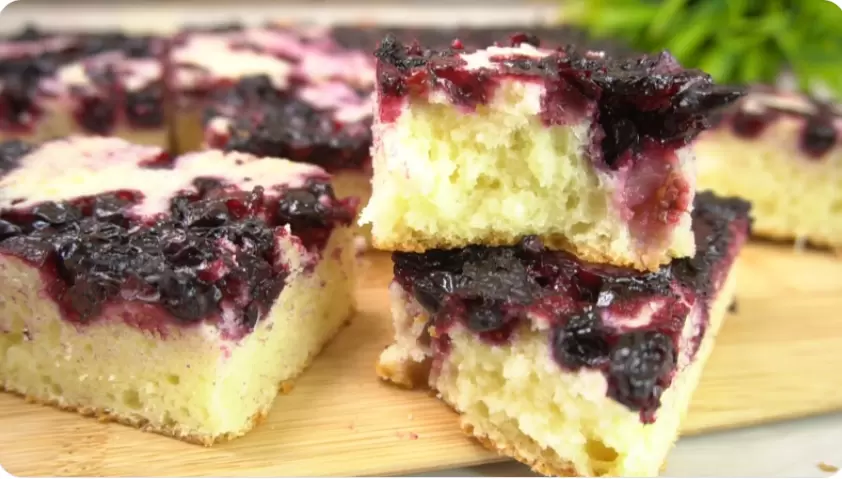 Творожный пирог с ягодами: секреты удивительного десерта