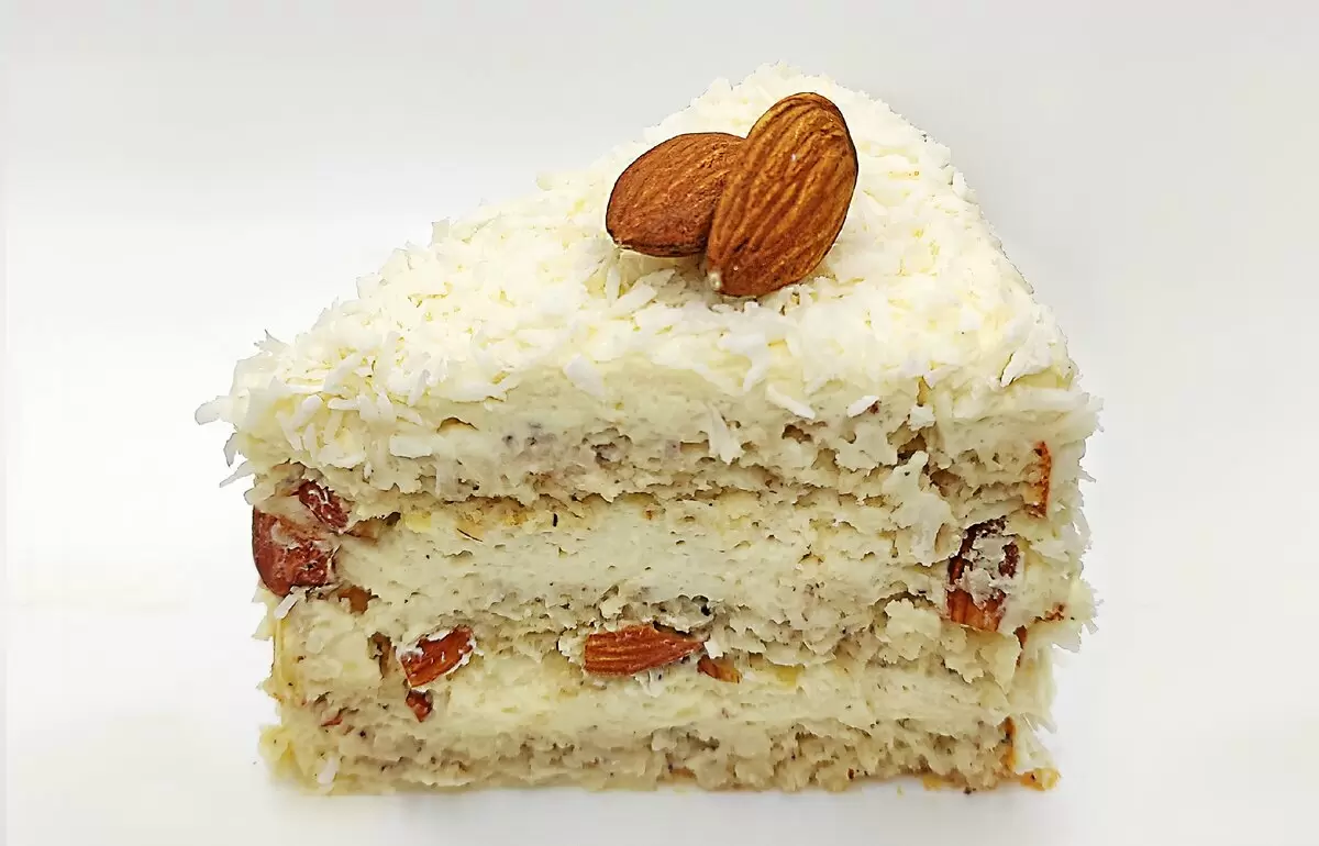 Необыкновенный вкус кето торта "Рафаэлло" без глютена и сахара