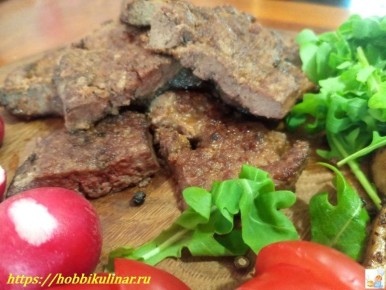 Секреты приготовления свиной печени: Вкусный бифштекс на сковороде