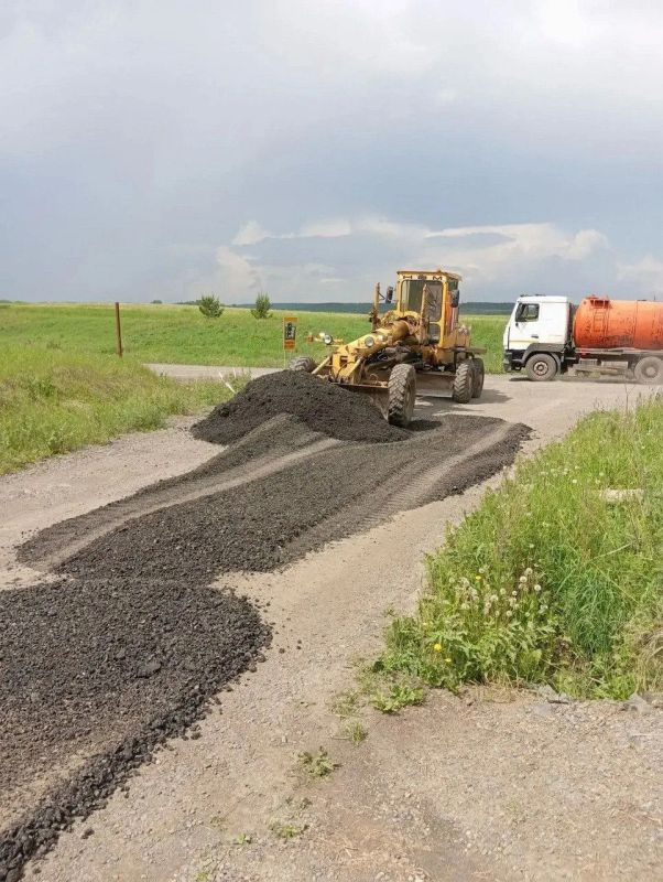 В Бугачево приводят в порядок дороги