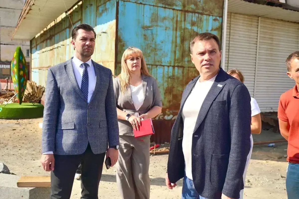 Дмитрий Карасёв: На озере Городском уже видны контуры новой точки притяжения для горожан и гостей города Дмитрий Карасёв: На озере Городском уже видны контуры новой точки притяжения для горожан и гостей города