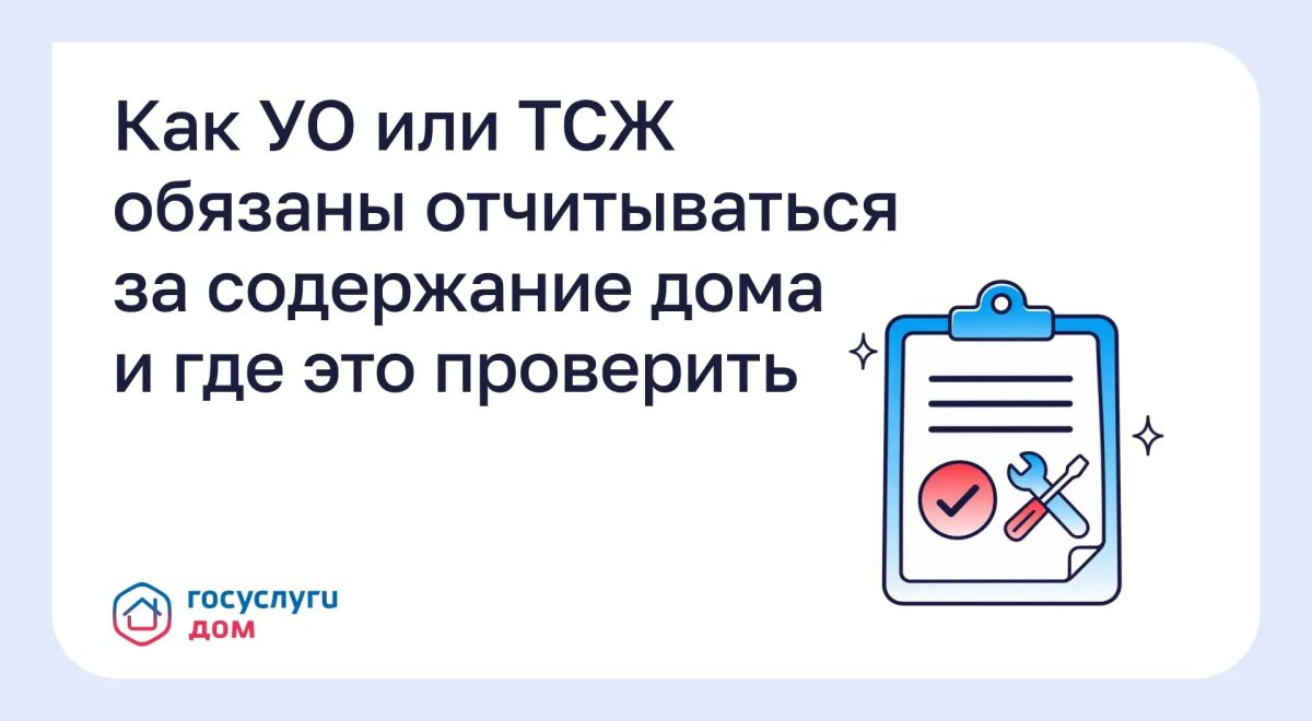 Как УО или ТСЖ обязаны отчитываться за содержание дома и где это проверить